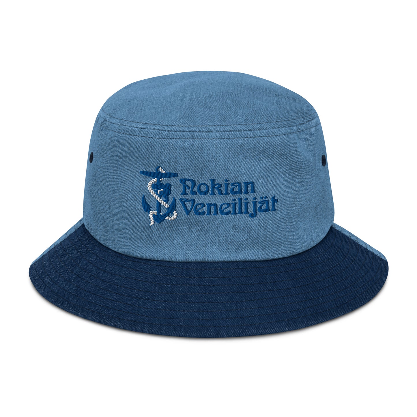 Denim bucket hat