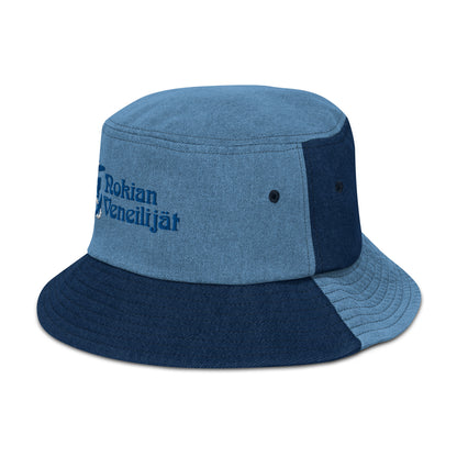 Denim bucket hat