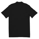 Unisex T-paita poolokauluksella Tammermaan Mäyräkoirakerhon logolla