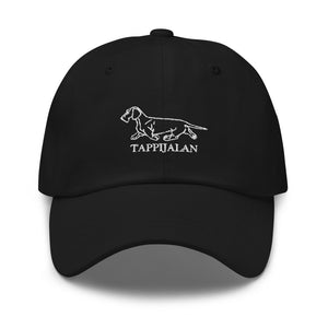 Perus-lippis brodeeratulla Tappijalan -logolla