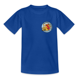 Pikkulasten t-paita SF-Caravan Helsingin etana-logolla - royal blue