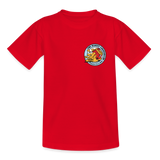 Pikkulasten t-paita SF-Caravan Helsingin etana-logolla - red