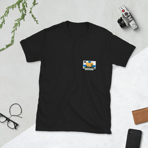 Unisex t-paita painetulla SF-Caravan logolla
