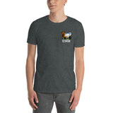 T-paita SF-Caravan Lahden Seutu ry:n logolla ja personoinnilla