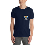 Unisex t-paita painetulla SF-Caravan logolla ja omalla caravan-numerolla