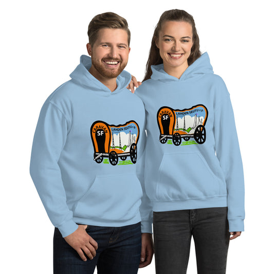 Unisex Huppari SF-Caravan Lahden Seutu logolla