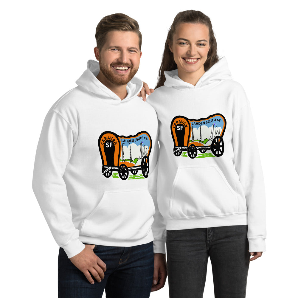 Unisex Huppari SF-Caravan Lahden Seutu logolla