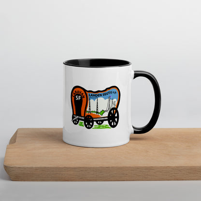 Muki SF-Caravan ja Lahden Seutu omalla logolla