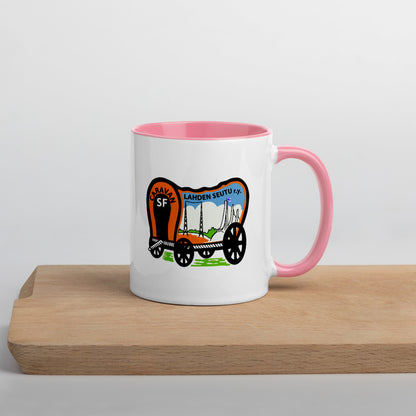 Muki SF-Caravan ja Lahden Seutu omalla logolla