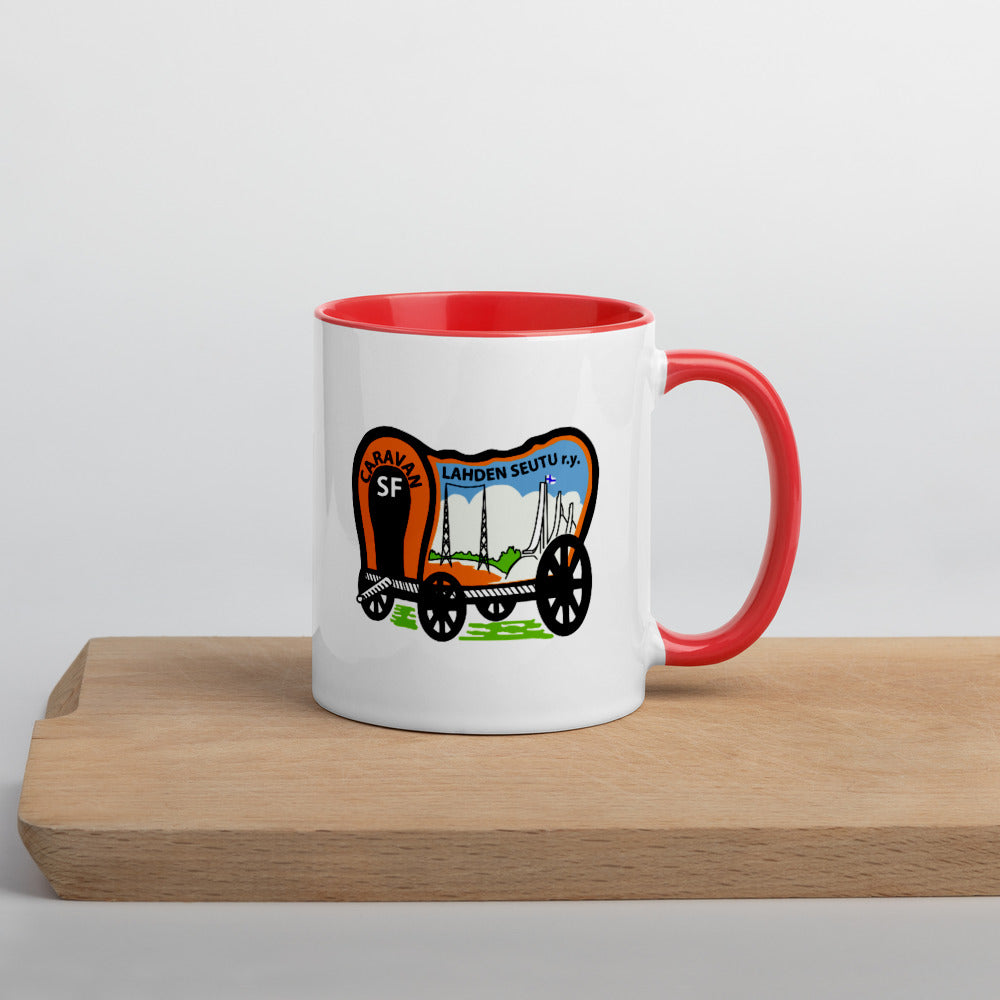 Muki SF-Caravan ja Lahden Seutu omalla logolla