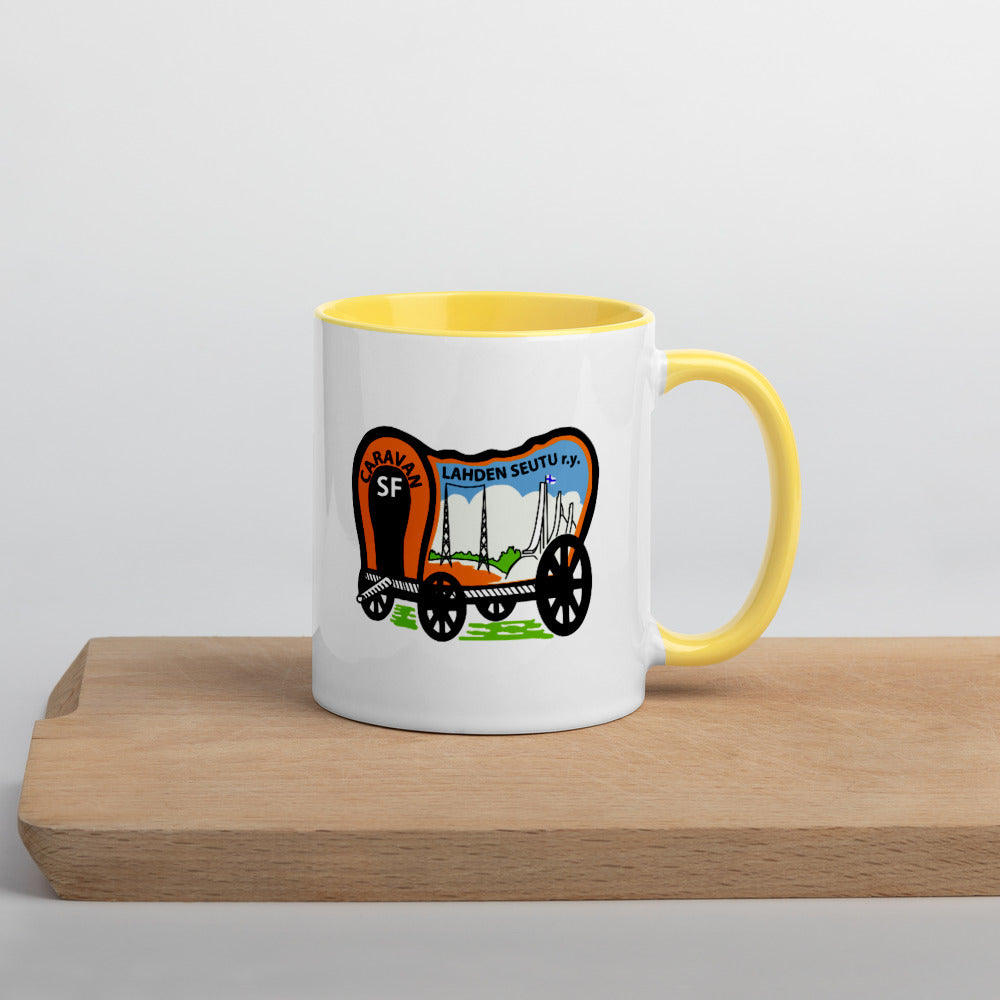 Muki SF-Caravan ja Lahden Seutu omalla logolla
